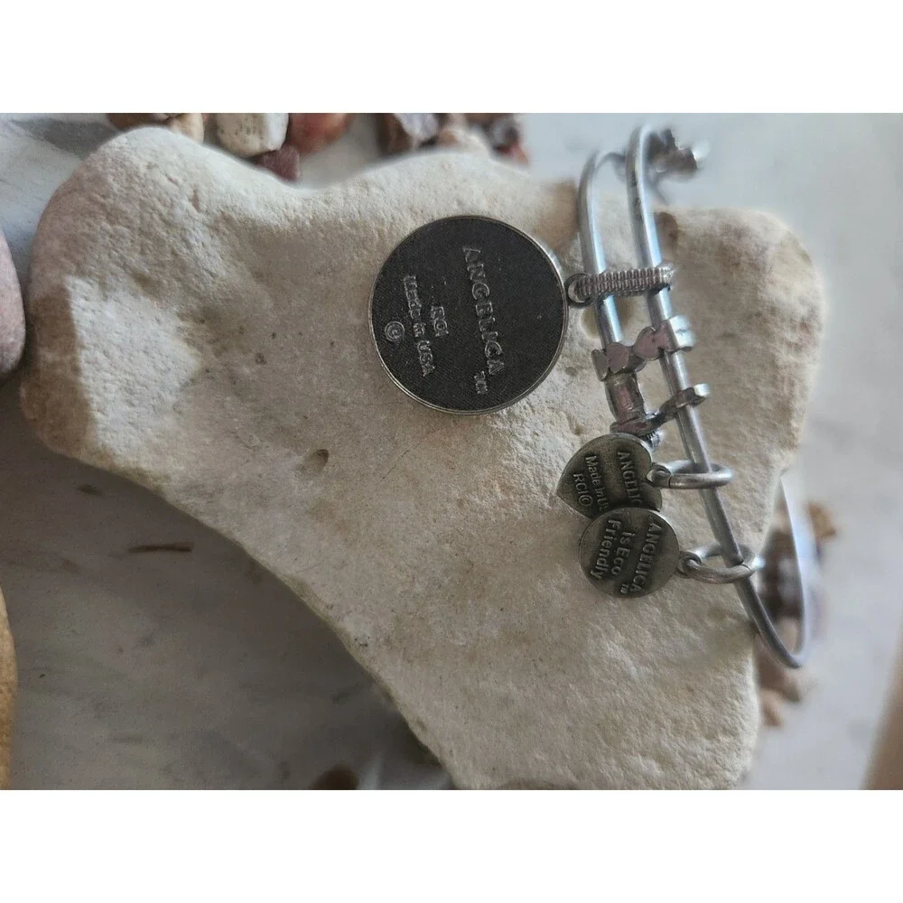 Angelica Bangel Bracelet. Live Love Laugh Inspirational Dangly Bracelet. Gift